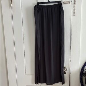 Xhilaration Charcoal Maxi Skirt